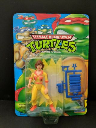 1993 Playmates Tmnt Teenage Mutant Ninja Turtles Unpunched April O 