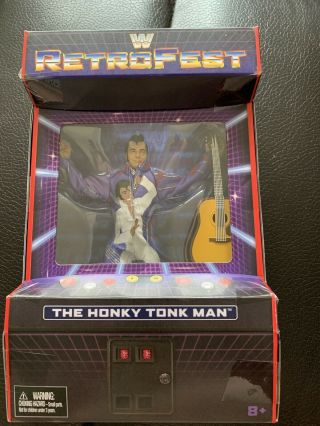 Honky Tonk Man Wwe Mattel Retro Fest W/removable Entrance Attire