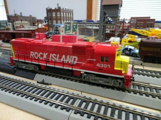 Ho Scale Tyco Rock Island Diesel Locomotive 4301 Parts Or Restore