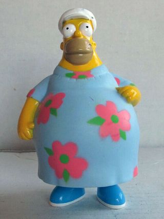 Homer In Mumu - 2001 The Simpsons 5 Inch Playmates Figure