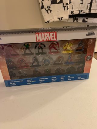 Marvel Nano Metalfigs Wave 3 20 Pack 1.  65 " Die - Cast Collectible Figures