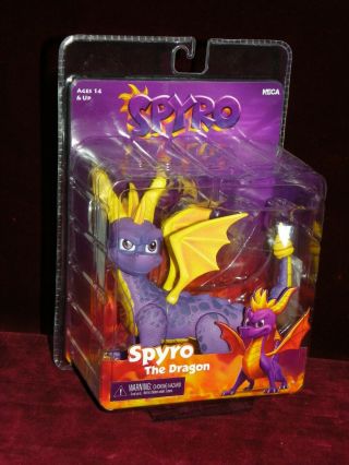 Spyro The Dragon Figurine Spyro 20 Cm Neca Neuf Sous Blister Rigide