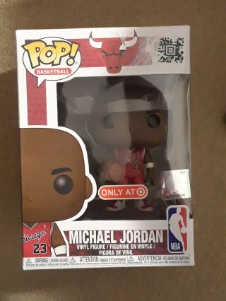 Funko Pop 56 Nba Michael Jordan Chicago Bulls Target Exclusive Nib