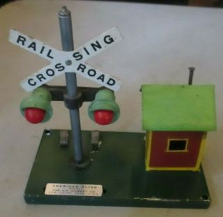 American Flyer S Gauge Bell Signal Well Roof Top Stack Not