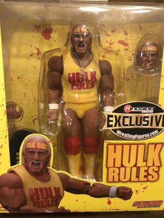 Wwf Wwe Storm Collectibles Hulk Hogan Ringside Exclusive,  Limited,  Con