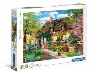 Clementoni 39520 The Old Cottage Garden 1000 Piece Puzzle