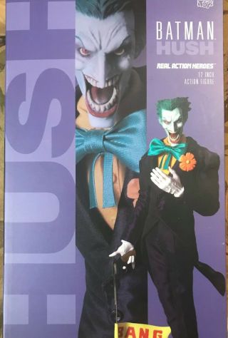 The Joker Batman Hush Real Action Heroes 1:6 Scale 12 " Action Figure Nrfb