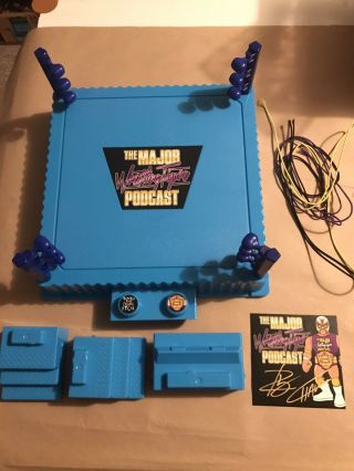 The Major Wrestling Figure Podcast Custom Wwe Mattel Retro Ring Mwfp