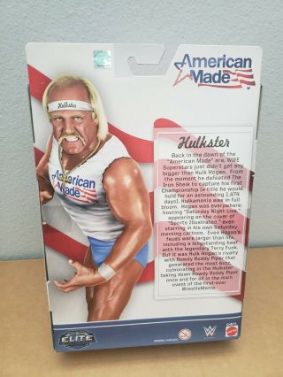 WWE Mattel Elite Ringside Exclusive American Made Hulkster Hulk Hogan 2