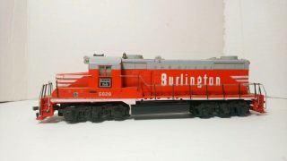 Tyco Ho Train Burlington Route Gp20 Powered Diesel Locomotive