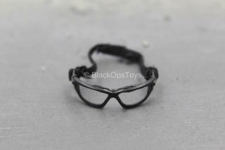1/6 Scale Toy Special Duties Unit (sdu) - Black Goggle Glasses