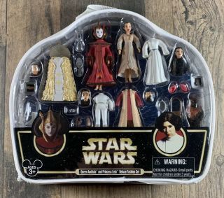 Disney Star Wars Queen Amidala / Princess Leia Deluxe Fashion Kit Action Figures