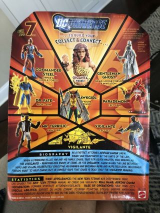 DC Universe Classics Wave 8 Vigilante NOC Collect & Connect Giganta 2008 Mattel 3