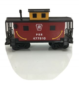 Rare Lionel G Gauge Prr Pennsylvania Caboose - 477810 Red Train Rail Road Car