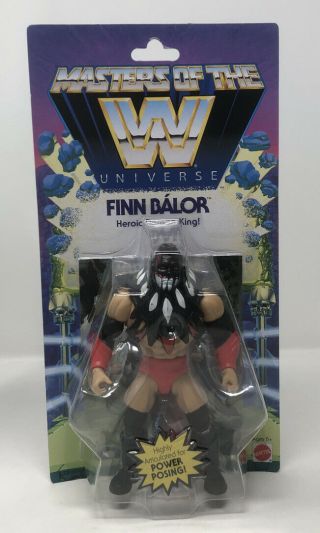 Wwe Masters Of The Universe Finn Balor Heroic Demon King Mattel
