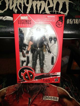 Marvel Legends Walmart Series Exclusive Cable Figure Deadpool 2 X - Men Moc