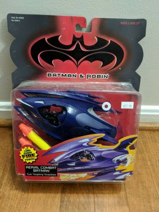 Batman & Robin 1997 Aerial Combat Batman In Package Kenner