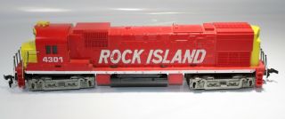 Vintage Tyco HO Scale Rock Island 4301 Diesel Locomotive 2