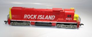 Vintage Tyco HO Scale Rock Island 4301 Diesel Locomotive 3