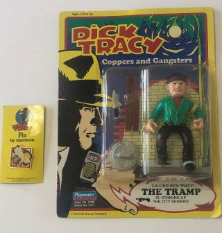 Playmates 1990 Dick Tracy Coppers And Gangsters The Tramp Action Figure Gc