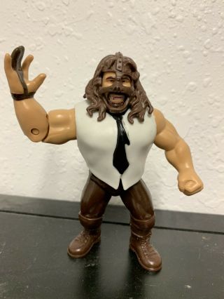 Wwe Mattel Retro Mankind Wrestling Action Figure Wwf Series 2 Hasbro Mick Foley