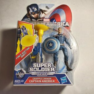 Grapple Cannon Captain America Soldier Gear Action Figure Hasbro 2013