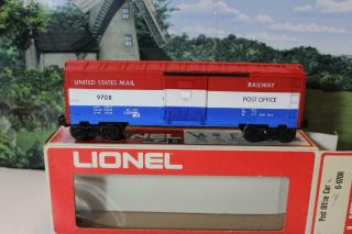 Mpc Lionel 9708 Post Office Boxcar 0/027 Scale - Boxed - B15