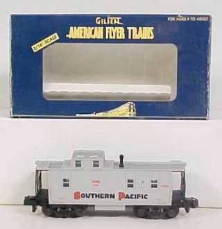American Flyer 6 - 48714 S Scale Southern Pacific Offset Cupola Caboose Ln/box