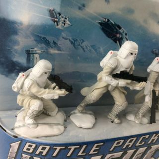 Imperial Snowtroopers Star Wars Battle Packs Unleashed Battle Of Hoth 2006 Esb