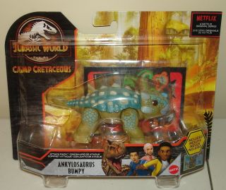 Ankylosaurus Bumpy Attack Pack Jurassic World Camp Cretaceous Mattel ...