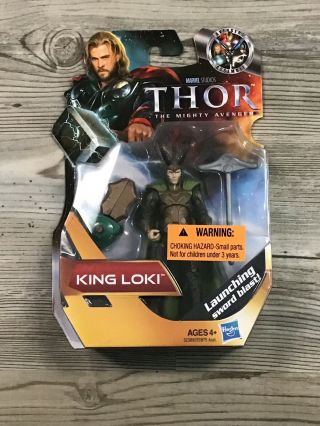 Hasbro Thor King Loki 3.  75 Action Figure Marvel Cinematic Universe