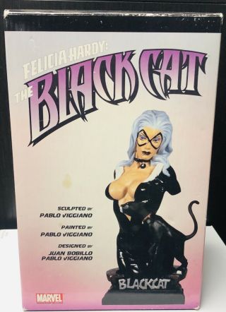 Marvel The Black Cat Felicia Hardy Dynamic Forces Bust,  Spider - Man,  Rare