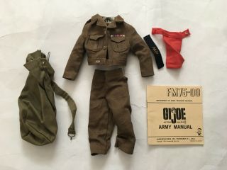 Vintage 1964 Gi Joe Mp Military Police Jacket / Pants Etc.  Hasbro Japan