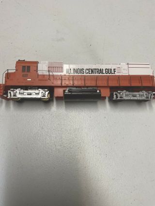 Tyco Ho Scale Illinois Central Gulf Diesel Engine 4301 For Model Train 18