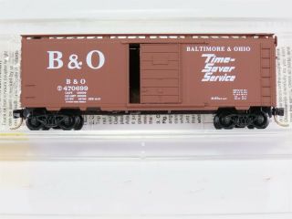 N Scale Mtl Micro Trains 20346/1 B&o Baltimore Ohio 40 