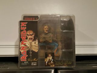 Iron Maiden Eddie Piece Of Mind Action Figure Neca Toy Series 1 Rare