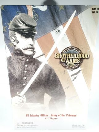 Sideshow Brotherhood Of Arms Us Infantry Officer Army Of The Potomac Box