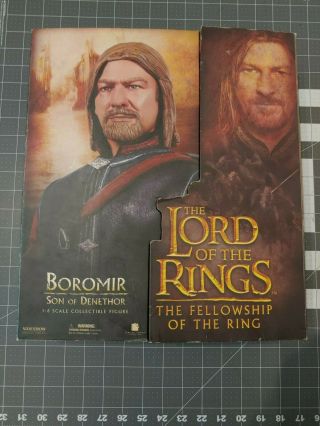 Sideshow Lord Of The Rings Boromir 12 Inch Figure 1:6 Scale