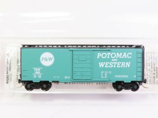 N Scale Micro - Trains Mtl P&w Potomac & Western 40 