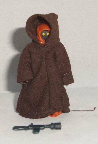 Vintage 1977 Kenner Star Wars A Hope Jawa Complete Figure (cloth Cape) 77