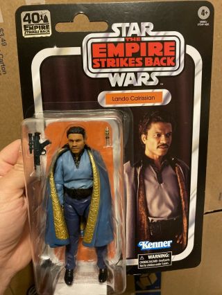 Lando Calrissian Bespin 40th Anniversary Black Series 6 " Figure Star Wars