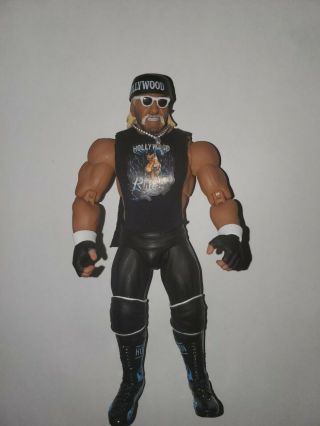 Storm Collectibles Wwe Wcw Nwo Hollywood Hulk Hogan Figure Rsc Black White 1st