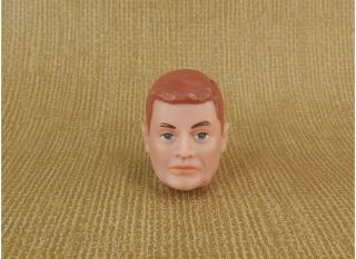 Vintage 1966 Hasbro Gi Joe Sotw Figure Head Red Hair Blue Eyes Parts C8