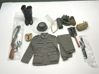 Did/dragon/toy City/alert Line 1/6 Ww2 German Uniform/equipment Set 2