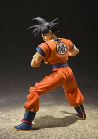 S.  H.  Figuarts Dragonball Z Son Goku Saiyan Grown On Earth Action Figure F/s