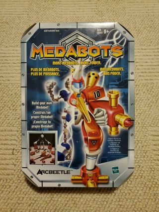 Medabots Build Your Own Kits 6 " Arcbeetle Hasbro 1997 - And