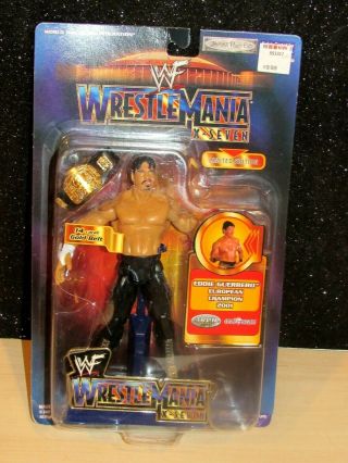 Eddie Guerrero W/ Belt Wrestlemania X - Seven 17 2001 - Jakks Wwe Wwf Figure
