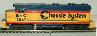 Athearn Ho B&o Chessie System 3547 Gp35 Dummy Diesel Locomotive Unpowered