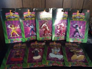 Mighty Morphin Power Rangers 3 Inch Collectible Figures Bandai 1993