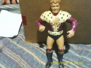 Wwf Ljn King Harley Race Rubber Wrestling Figure 1987 / Wwe Vtg Wrestler